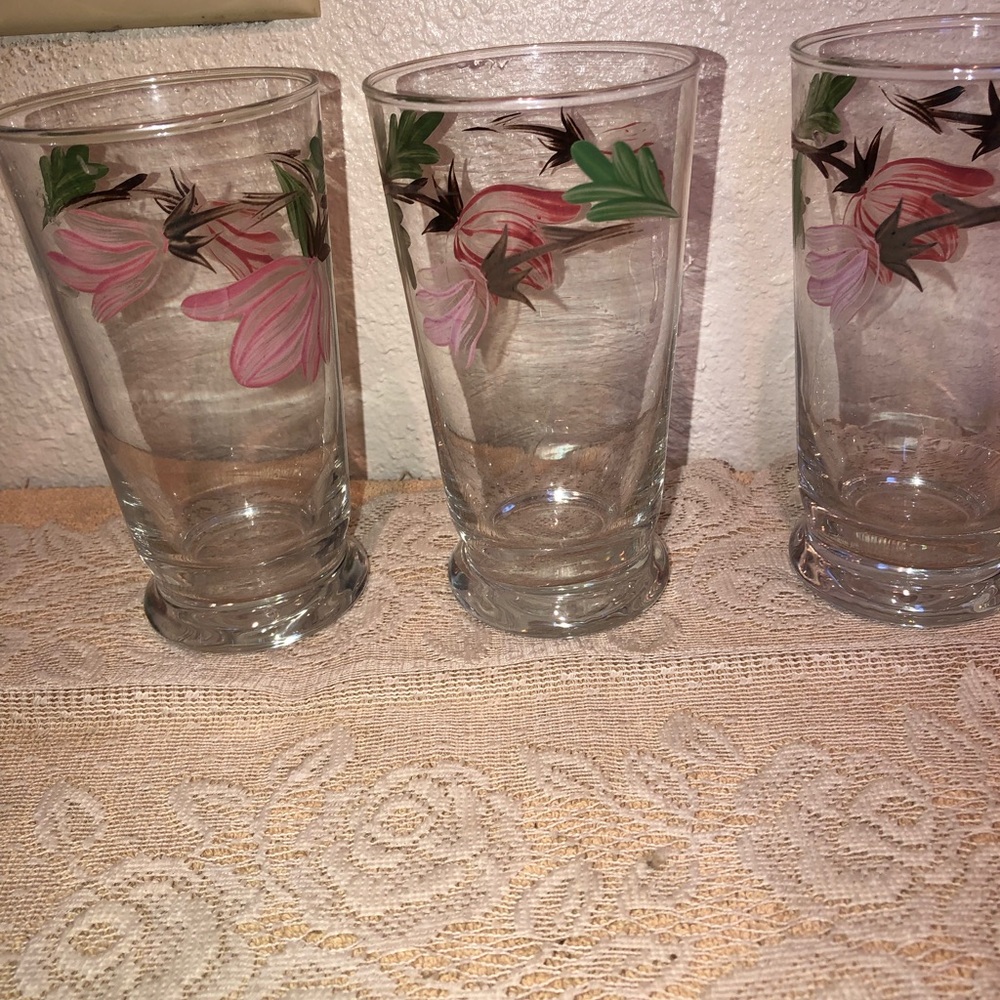 3 vintage Libby glasses - Picture 2 of 3